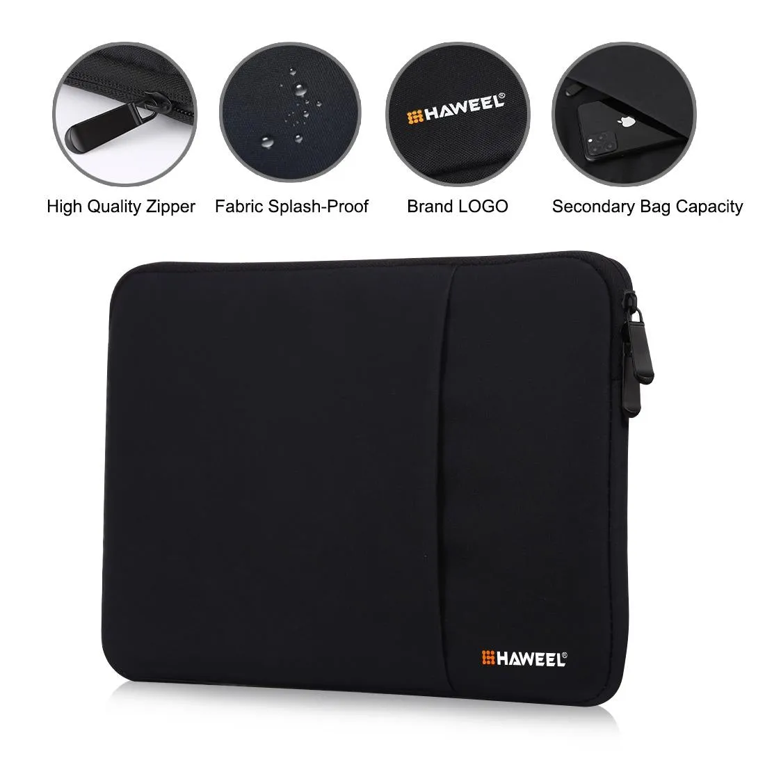 13 Inch Laptop Sleeve Case with Zipper for Macbook Samsung Sony Dell Alienware Chuwi Asus Hp