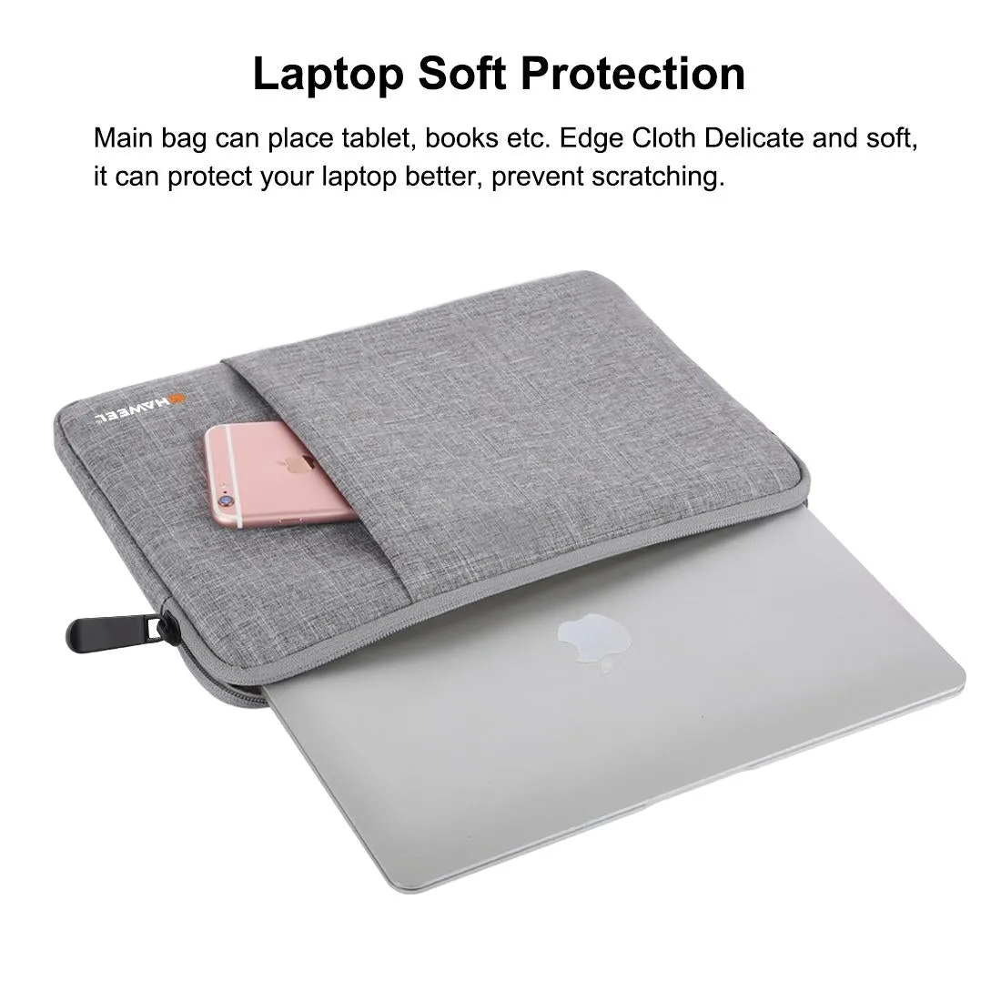 13 Inch Laptop Sleeve Case with Zipper for Macbook Samsung Sony Dell Alienware Chuwi Asus Hp