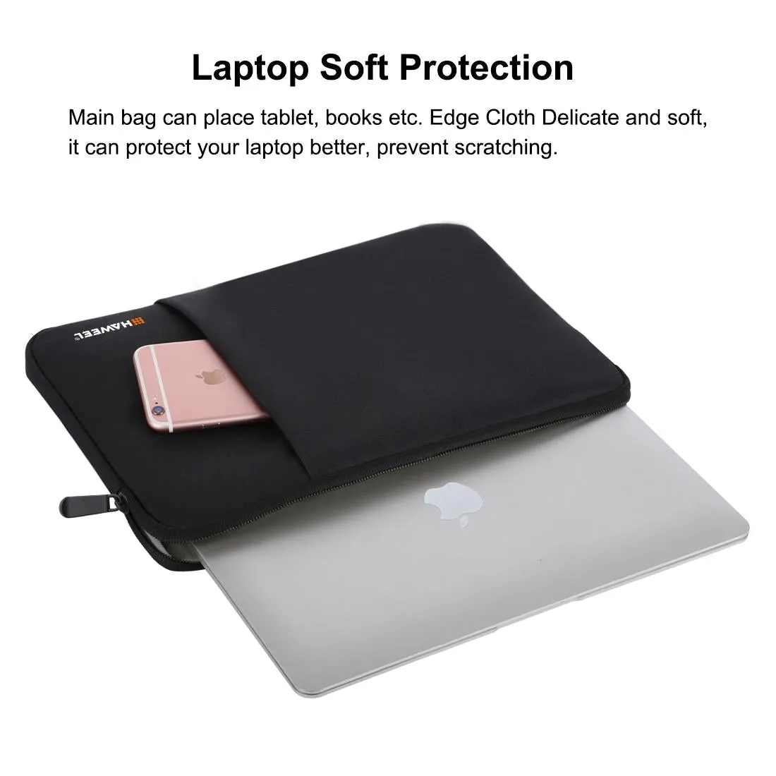 13 Inch Laptop Sleeve Case with Zipper for Macbook Samsung Sony Dell Alienware Chuwi Asus Hp