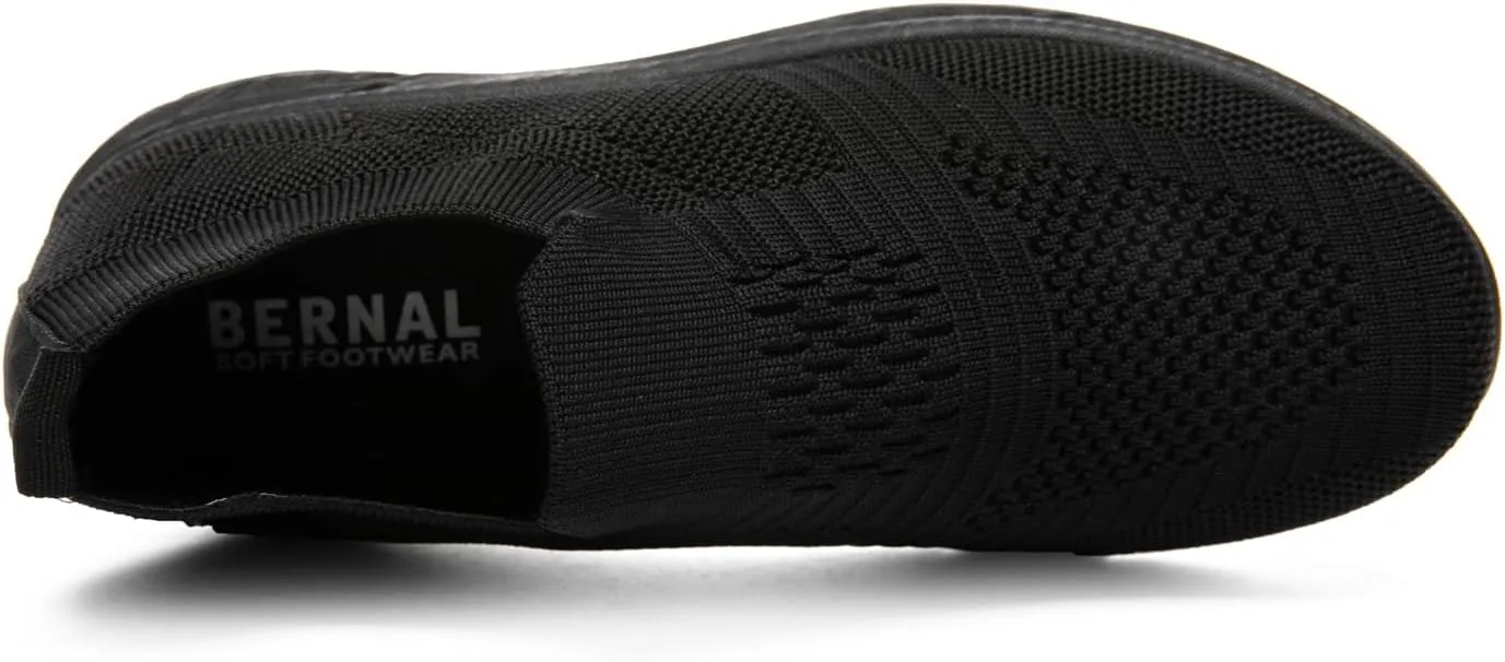 Bernal Walking Sneakers for Women Casual Soft Comfy Breathable Tennis Shoes Non Slip Mesh Work Shoes Shopping Gym