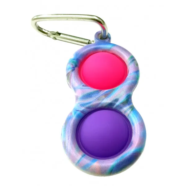 Bubble Popping Keychain