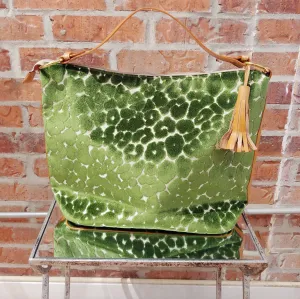 Emma Handbag - Emerald Cheetah