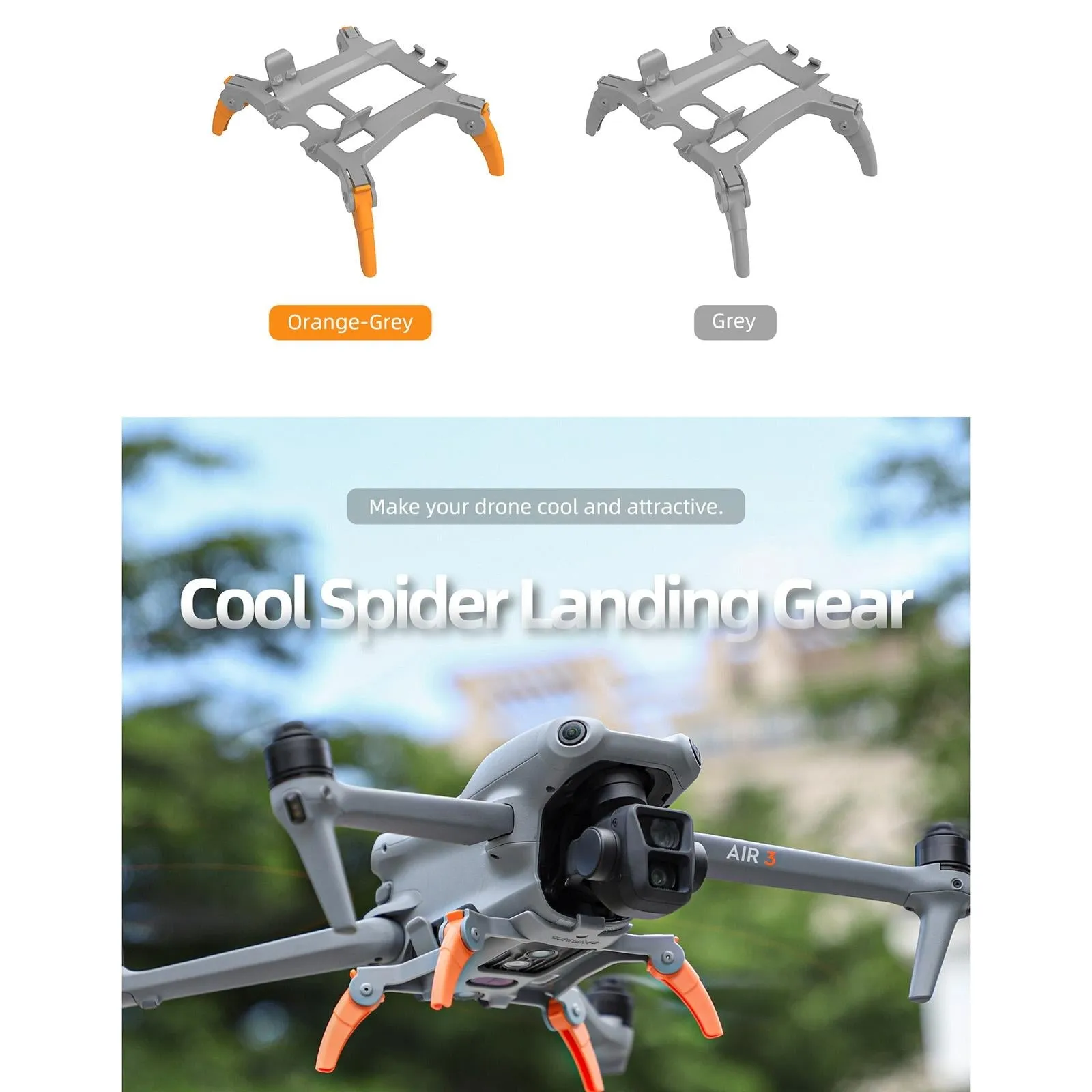 Foldable Spider Landing Gear for Dji Air 3 - Lg664