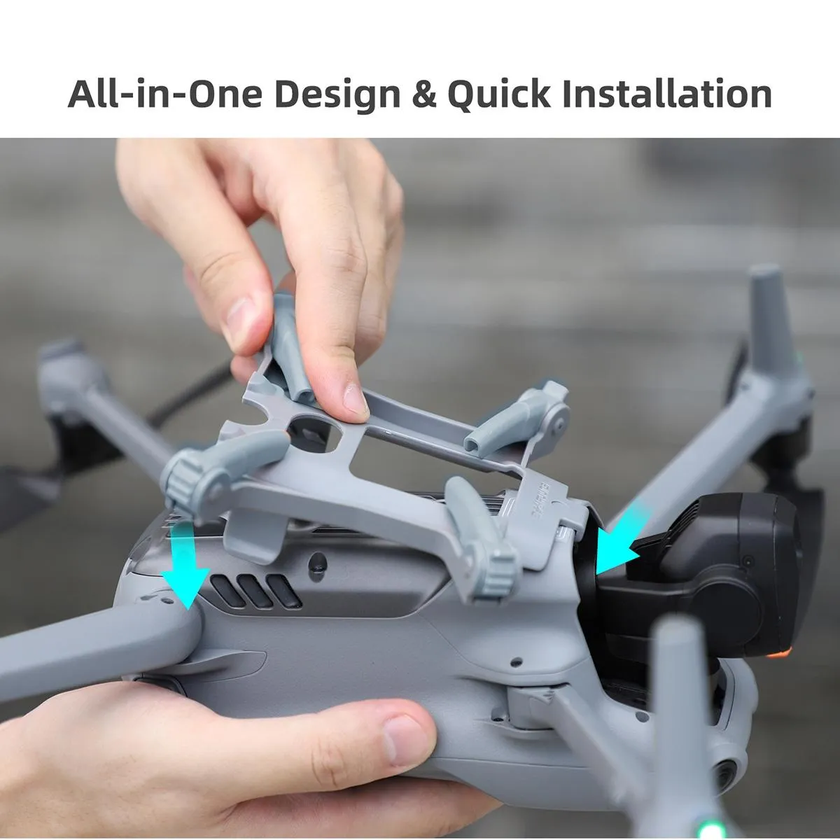 Foldable Spider Landing Gear for Dji Air 3 - Lg664