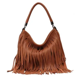 Kimberly Boho Fringe Tassel Bag