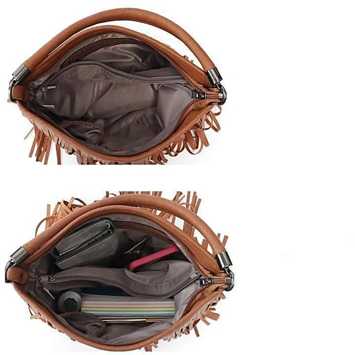 Kimberly Boho Fringe Tassel Bag