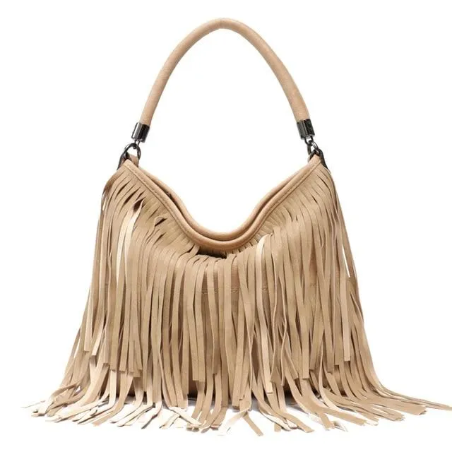 Kimberly Boho Fringe Tassel Bag