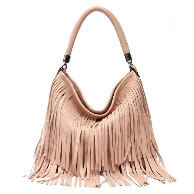 Kimberly Boho Fringe Tassel Bag
