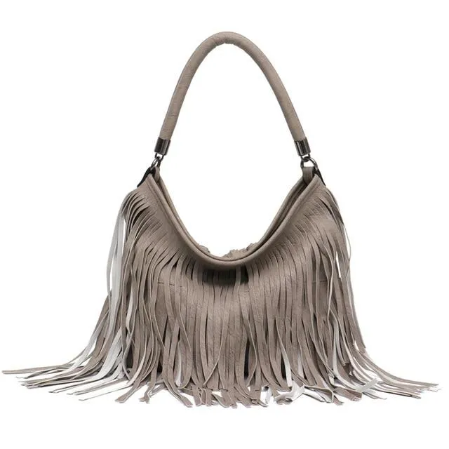 Kimberly Boho Fringe Tassel Bag
