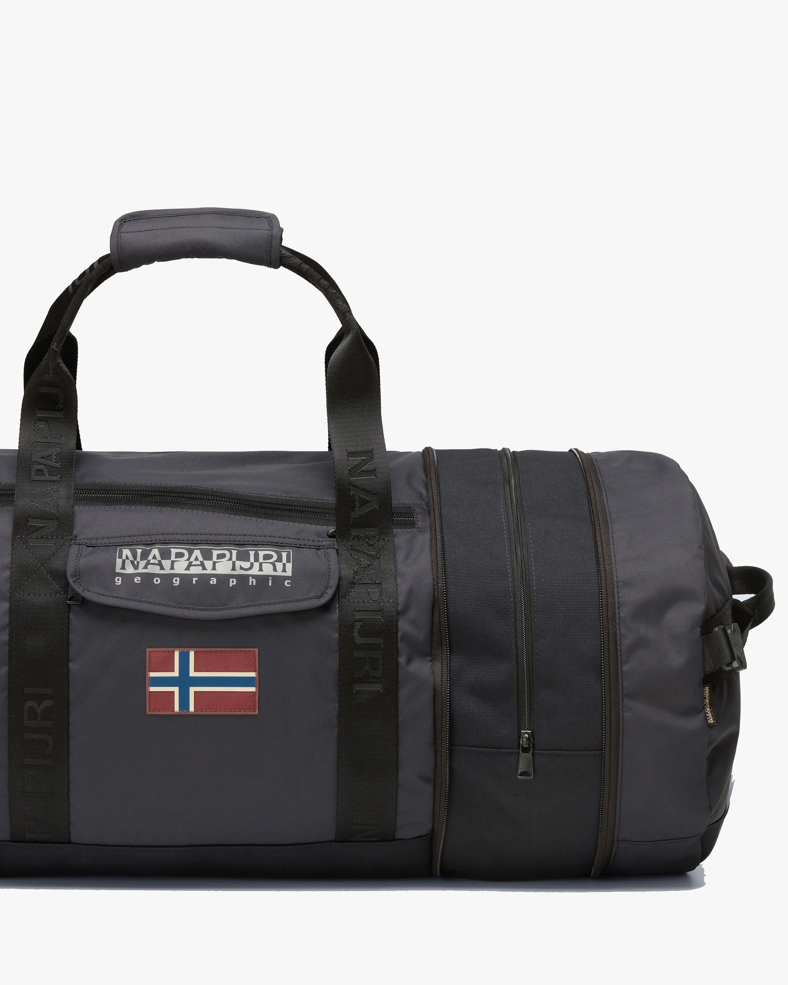 Napapijri Bering 52.5L Travel Duffle Bag - Black