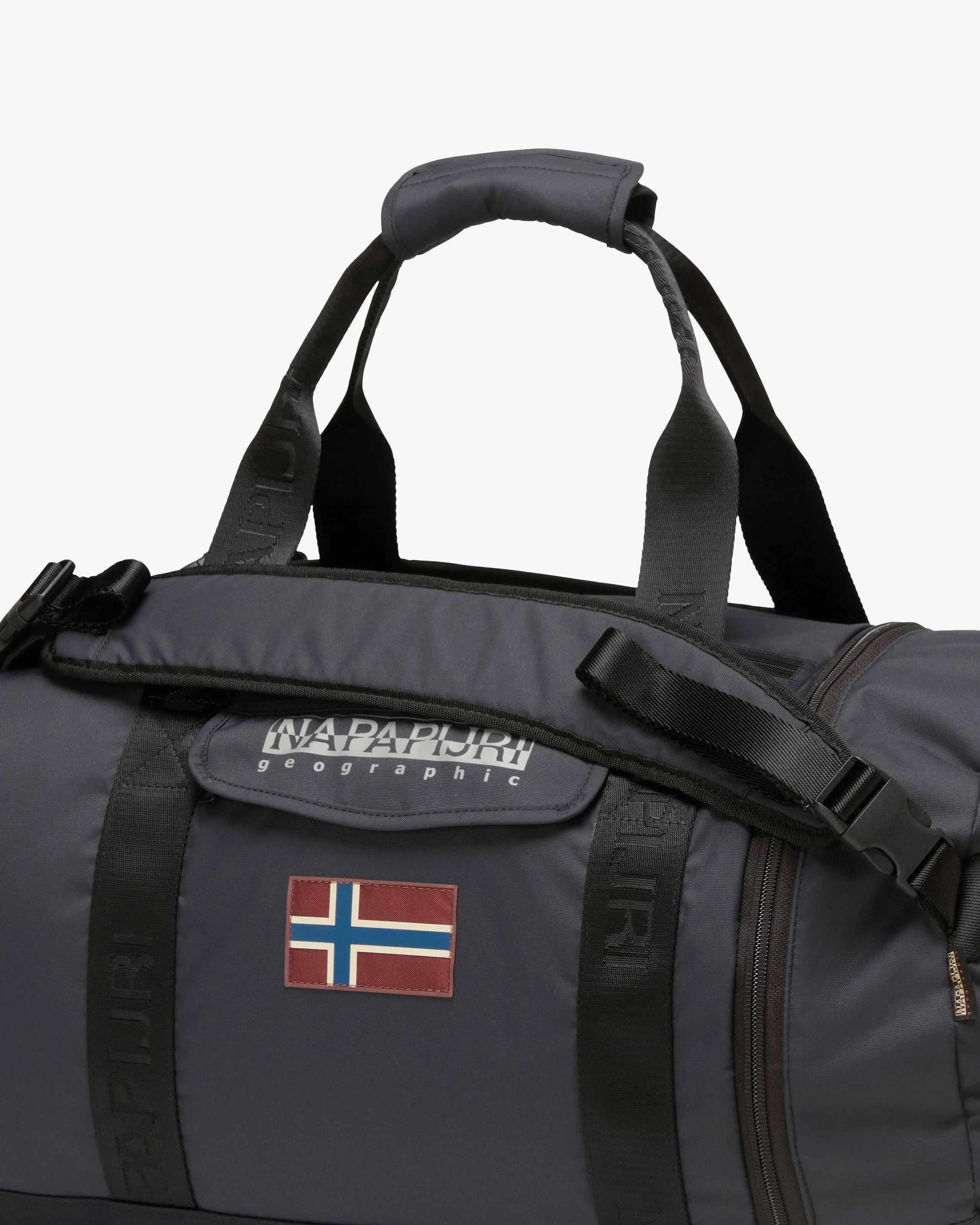 Napapijri Bering 52.5L Travel Duffle Bag - Black