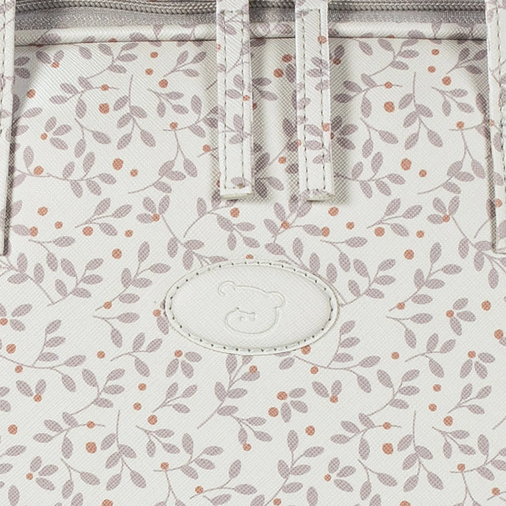 Pasito a Pasito Berries Grey Travel Holiday and Maternity Bag