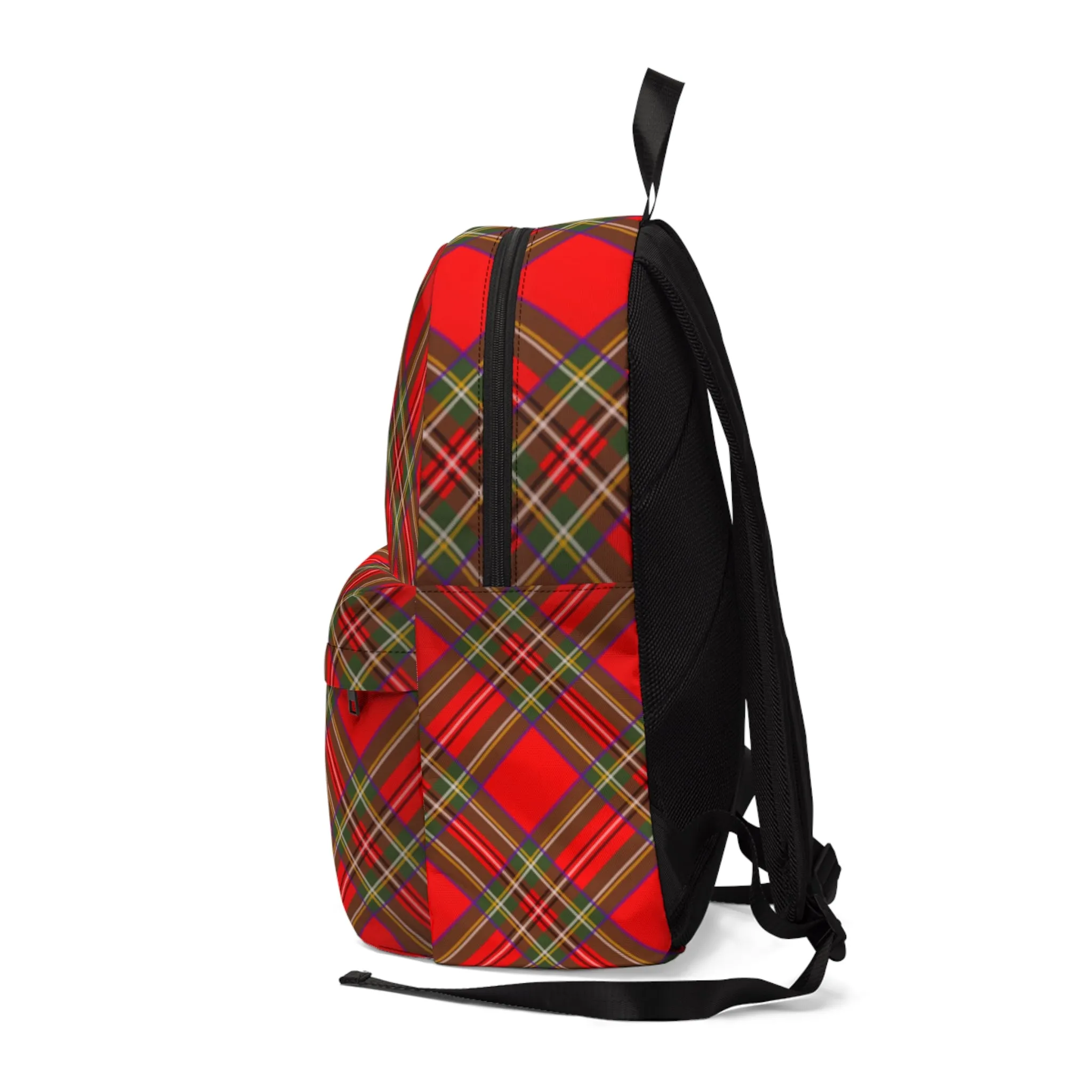 Plaid Backpack