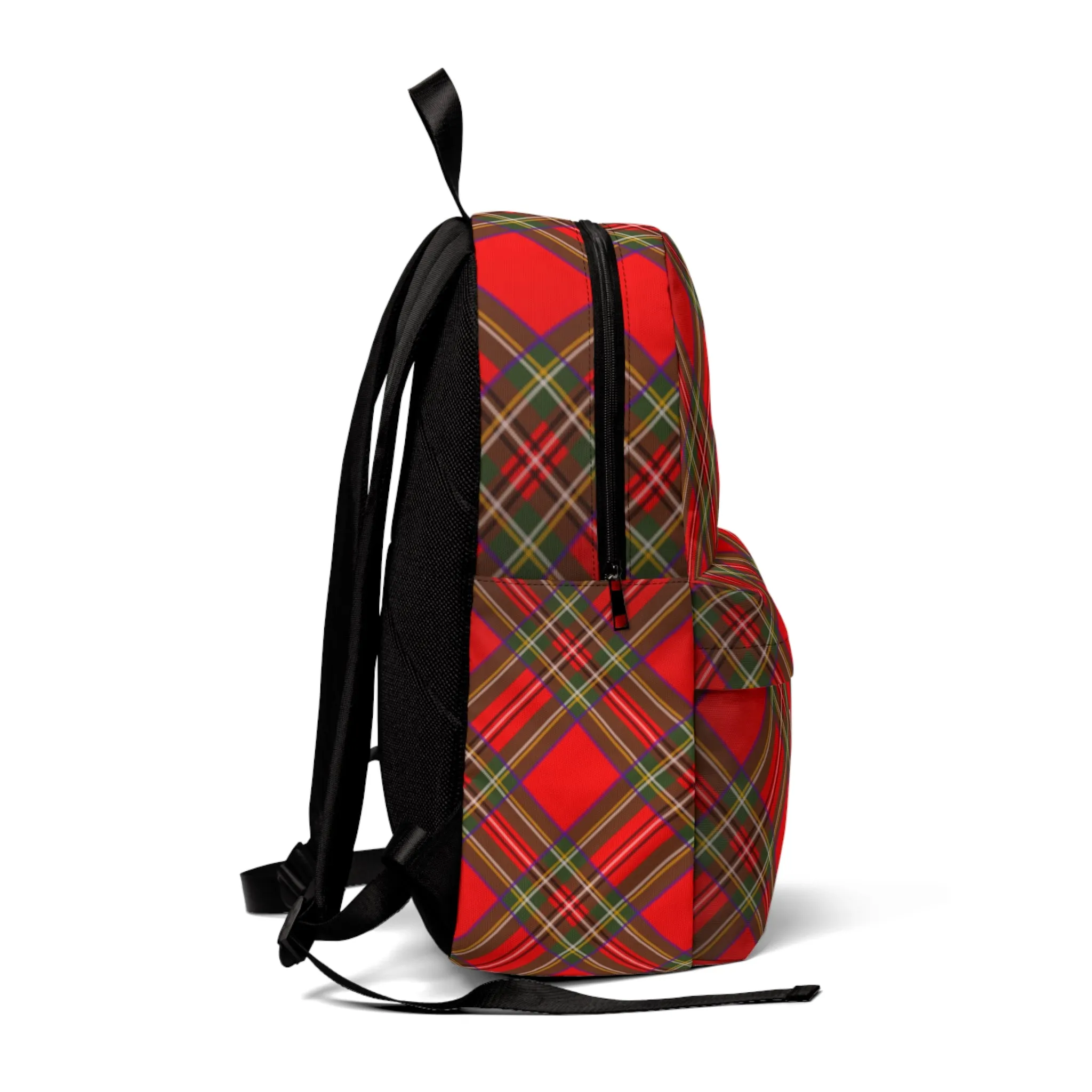 Plaid Backpack