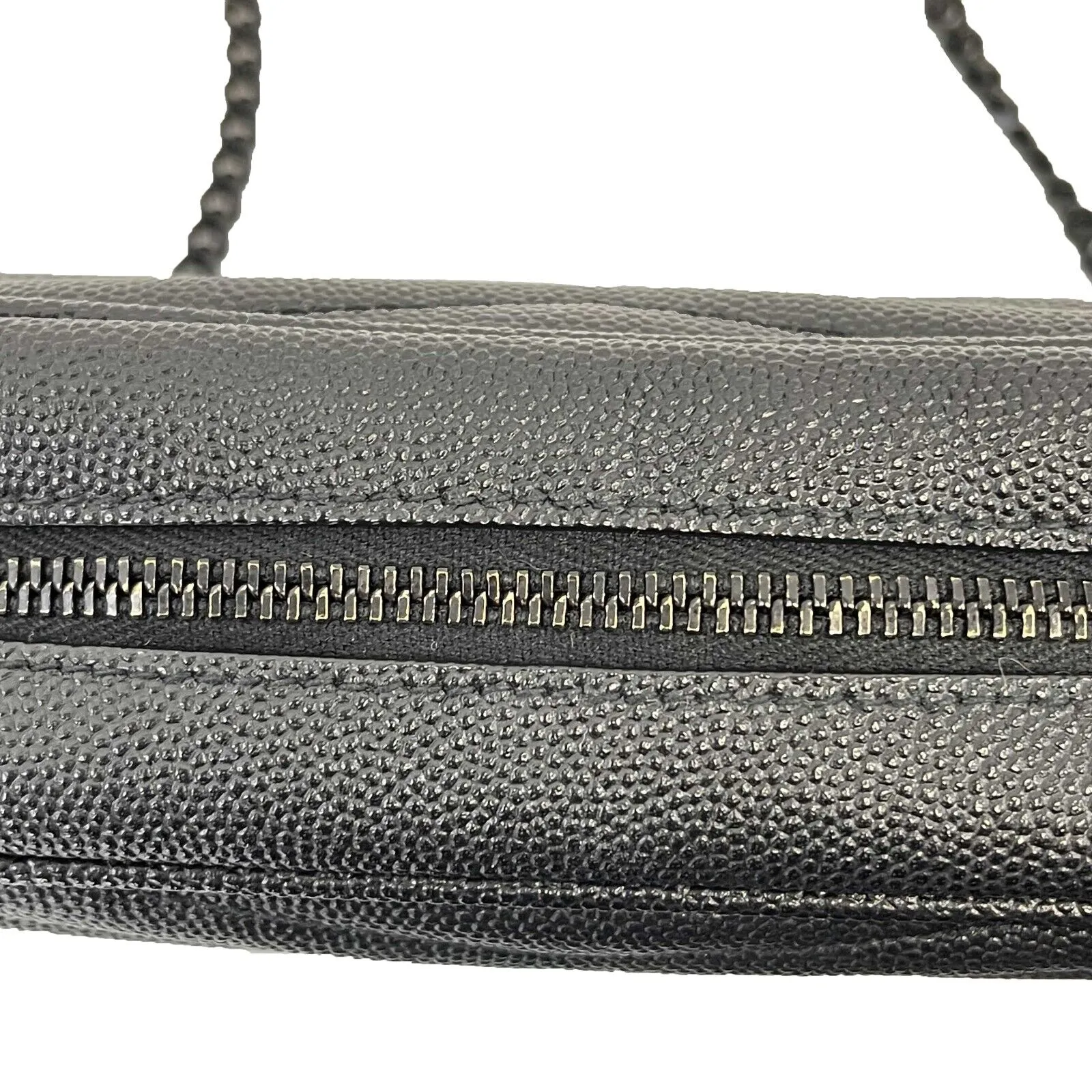 Saint Laurent Lou Mini bag in Quilted Grain De Poudre Embossed Leather Crossbody