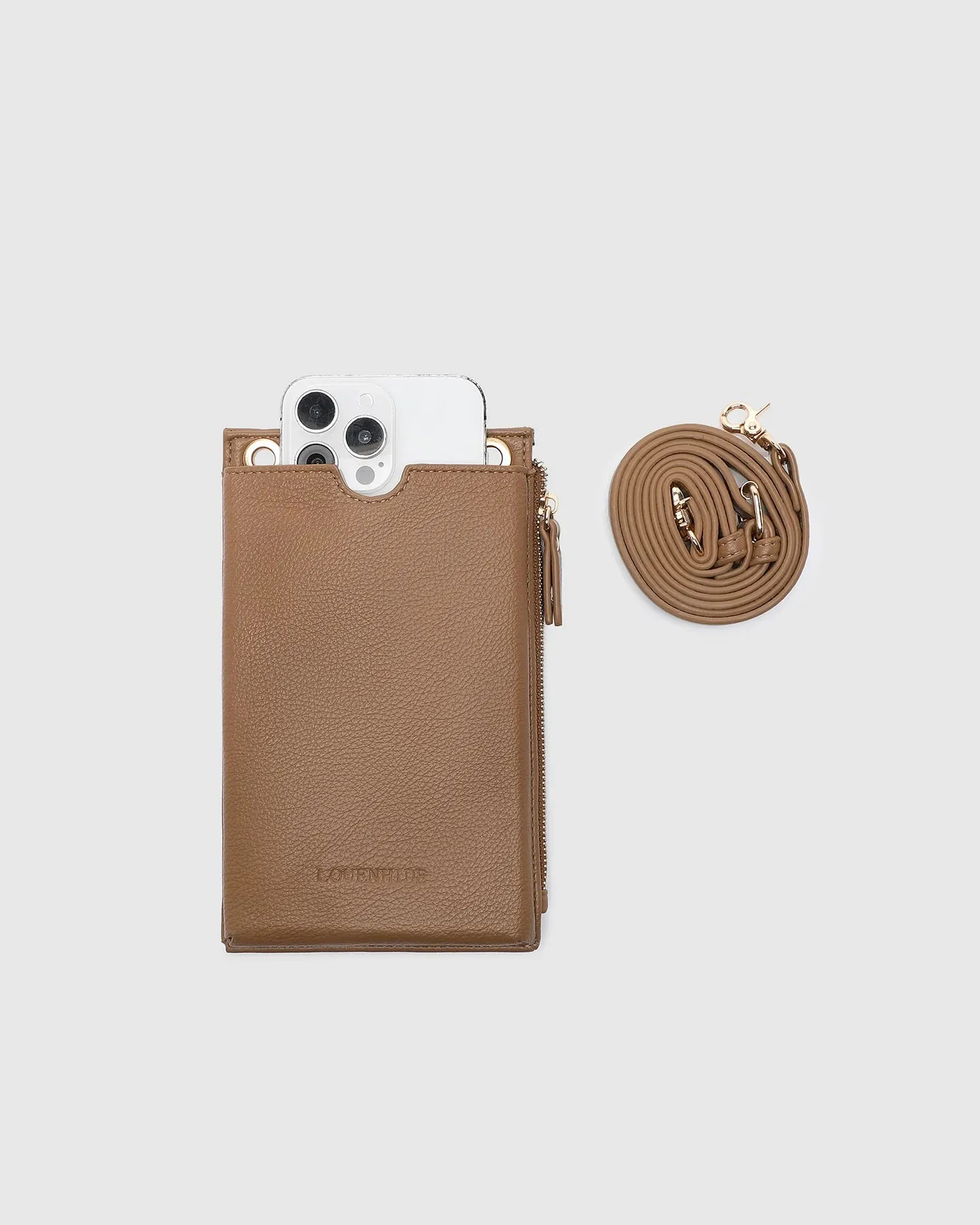 Suki Phone Bag - Caramel
