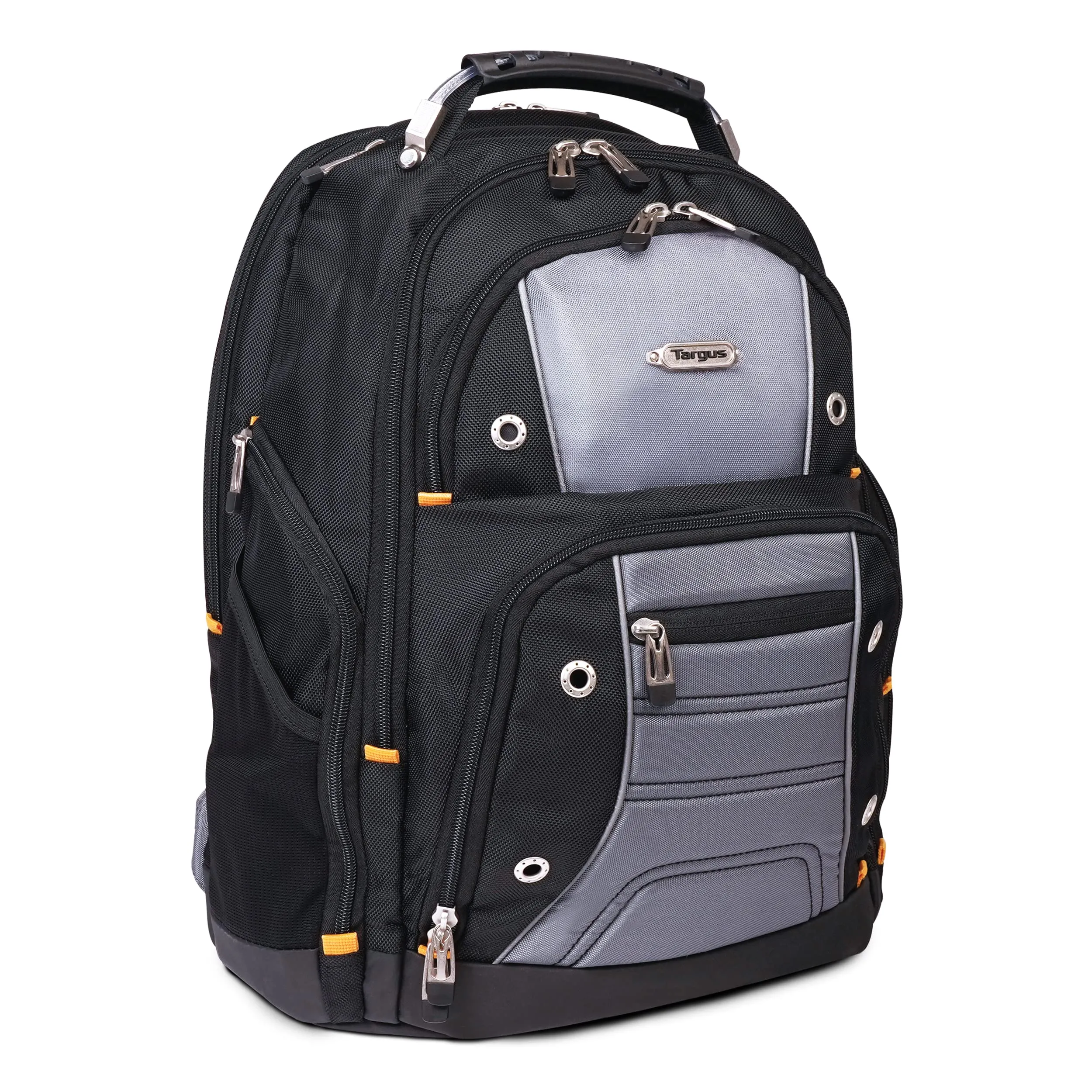 Targus Drifter II Laptop Backpack, Black/Gray  Backpack for Men for Business and Travel, Durable Water-Resistant Material, Fits up to 17" Laptops (TSB239US)