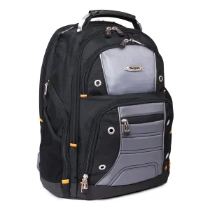 Targus Drifter II Laptop Backpack, Black/Gray  Backpack for Men for Business and Travel, Durable Water-Resistant Material, Fits up to 17" Laptops (TSB239US)