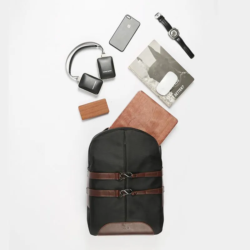 Waterproof Canvas Unisex Backpacks fits 15 Inch Laptop