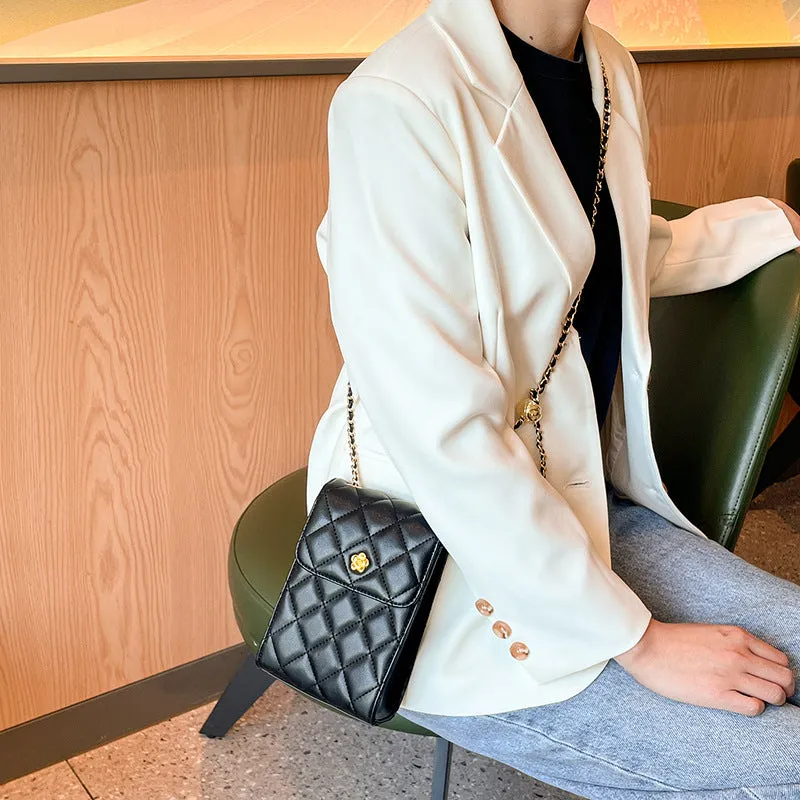 Women Fashion Cowhide Mini Cross Body Bag