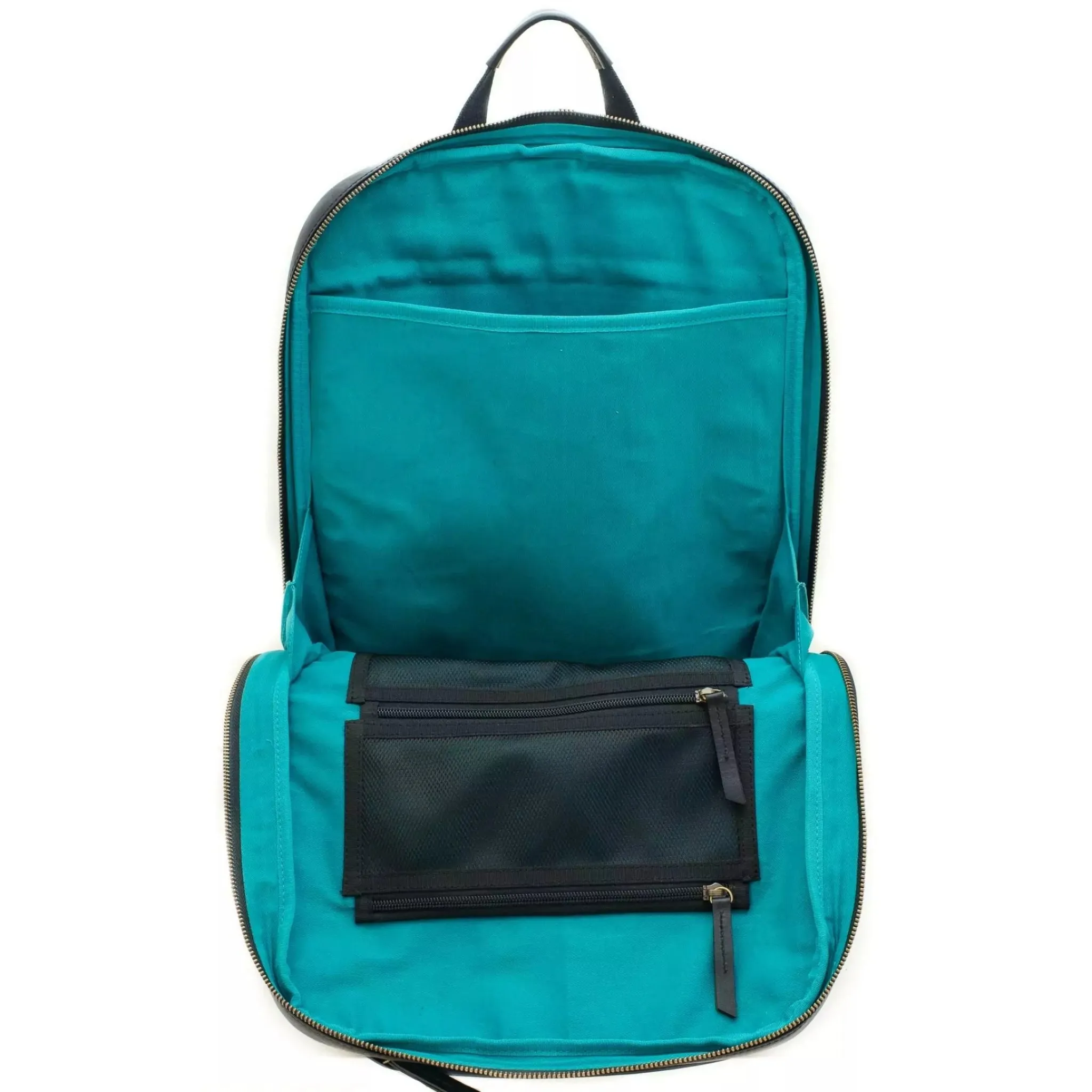 Zemp Charles Leather Backpack (L) | Waxy Caramel