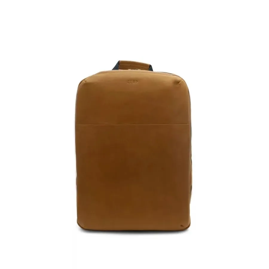 Zemp Charles Leather Backpack (L) | Waxy Caramel