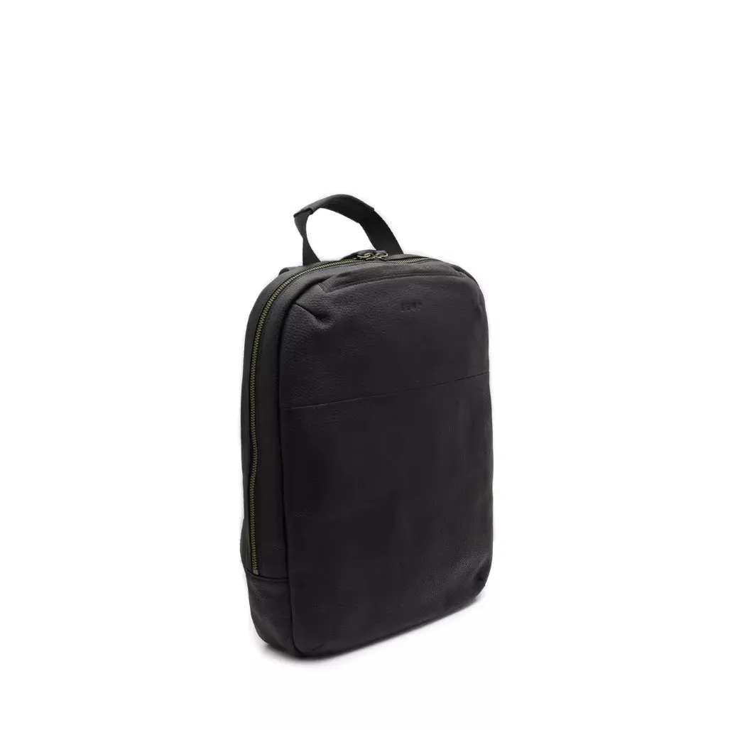 Zemp Charles Leather Backpack (S) | Black